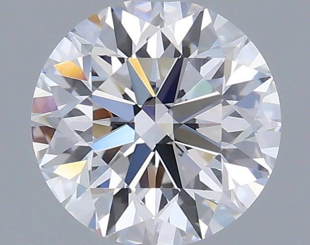 1.30 Carat Round Shaped, Excellent Cut, D Color, VVS2 Clarity, IGI Certified Lab Grown Diamond