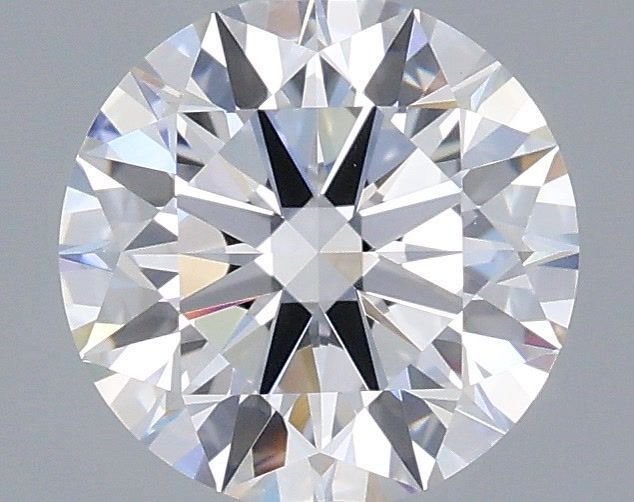 1.64 Carat Round Shaped, Ideal Cut, D Color, VVS2 Clarity, IGI Certified Lab Grown Diamond