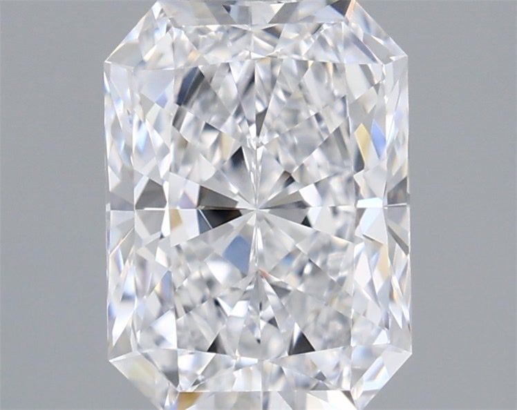 1.50 Carat Radiant Shaped, Ideal Cut, D Color, IF Clarity, IGI Certified Lab Grown Diamond