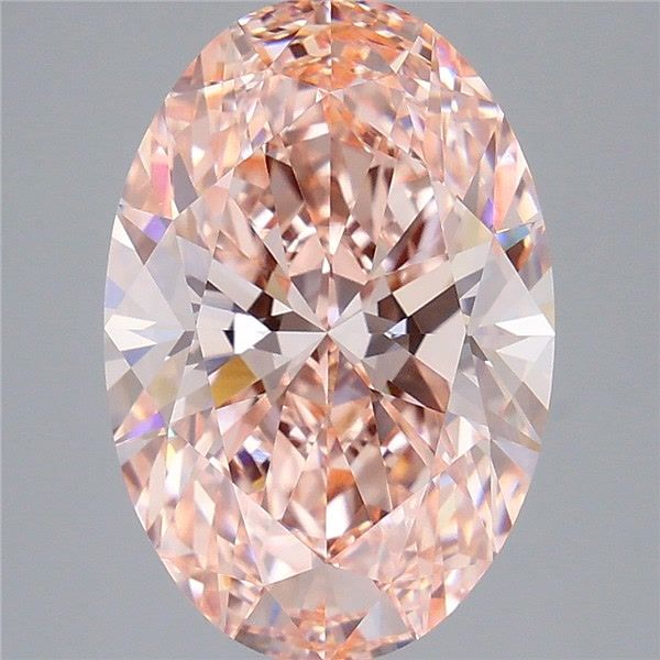 6.07 Carat Oval Shaped, Ideal Cut, VVS2 Clarity, IGI Certified Lab Grown Diamond