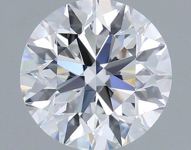 1.42 Carat Round Shaped, Excellent Cut, D Color, VVS2 Clarity, IGI Certified Lab Grown Diamond