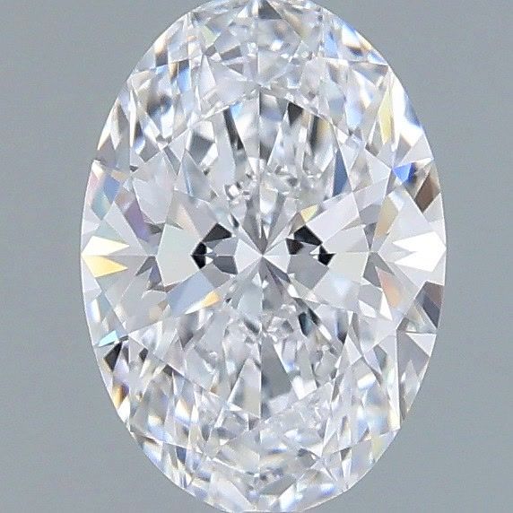1.08 Carat Oval Shaped, Ideal Cut, D Color, VS1 Clarity, IGI Certified Lab Grown Diamond