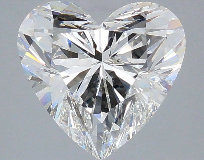 3.03 Carat Heart Shaped, Excellent Cut, G Color, VVS2 Clarity, IGI Certified Lab Grown Diamond