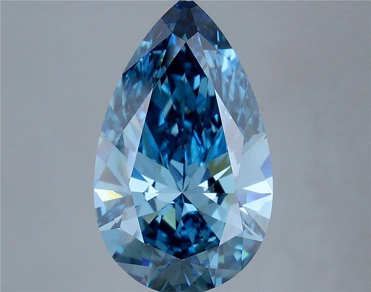 5.65 Carat Pear Shaped, Ideal Cut, VS2 Clarity, IGI Certified Lab Grown Diamond
