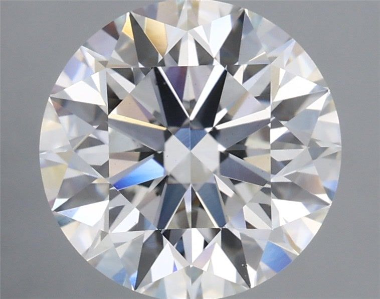 2.70 Carat Round Shaped, Ideal Cut, G Color, VS1 Clarity, IGI Certified Lab Grown Diamond