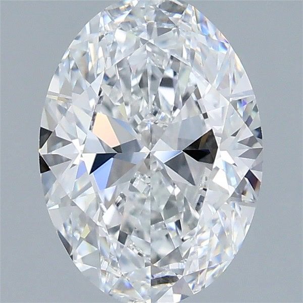 2.00 Carat Oval Shaped, Very Good Cut, D Color, VVS2 Clarity, IGI Certified Lab Grown Diamond