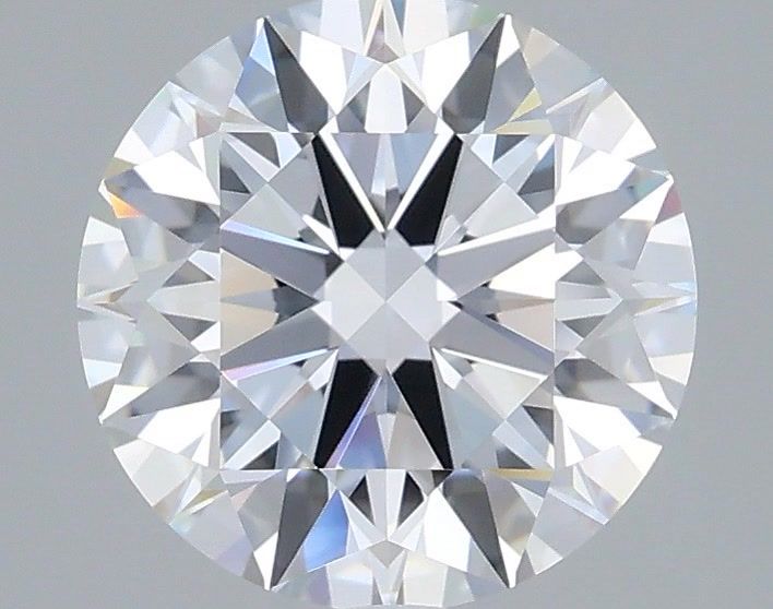2.07 Carat Round Shaped, Ideal Cut, E Color, FL Clarity, IGI Certified Lab Grown Diamond