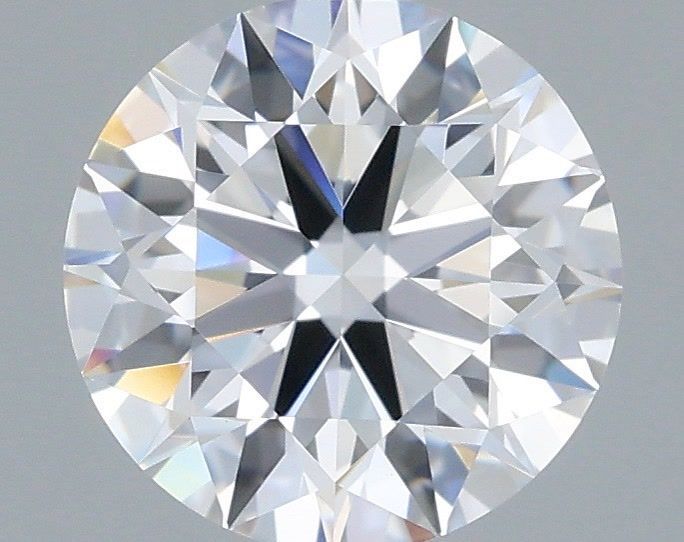 1.35 Carat Round Shaped, Ideal Cut, D Color, VVS2 Clarity, IGI Certified Lab Grown Diamond