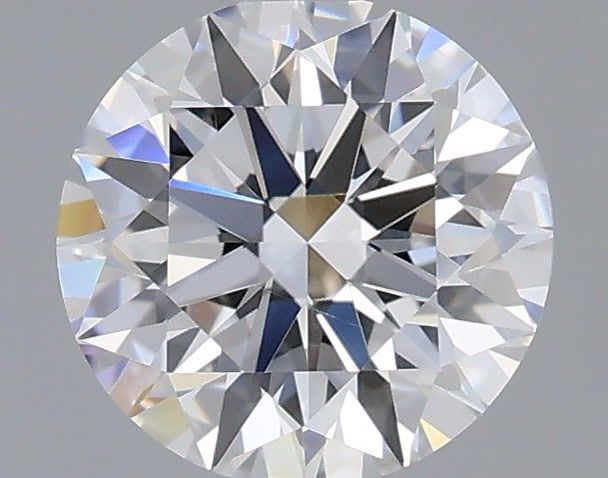 1.08 Carat Round Shaped, Ideal Cut, D Color, VVS2 Clarity, IGI Certified Lab Grown Diamond