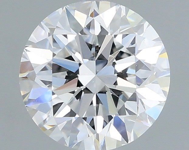 1.06 Carat Round Shaped, Very Good Cut, D Color, VVS2 Clarity, IGI Certified Lab Grown Diamond