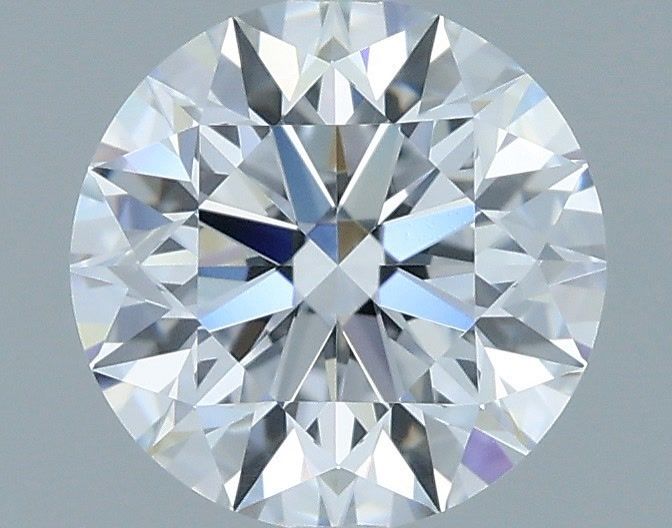1.08 Carat Round Shaped, Excellent Cut, D Color, VVS2 Clarity, IGI Certified Lab Grown Diamond