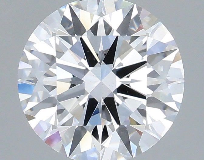 1.52 Carat Round Shaped, Ideal Cut, D Color, VS2 Clarity, IGI Certified Lab Grown Diamond