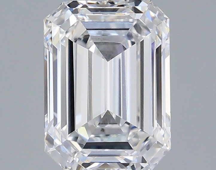 2.08 Carat Emerald Shaped, Very Good Cut, D Color, VS1 Clarity, IGI Certified Lab Grown Diamond