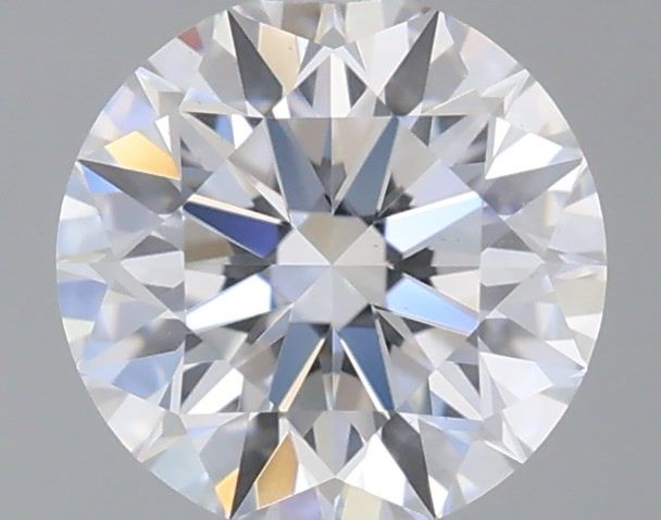 0.51 Carat Round Shaped, Ideal Cut, D Color, VS2 Clarity, IGI Certified Lab Grown Diamond