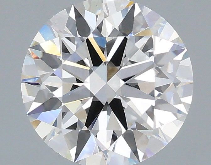 2.05 Carat Round Shaped, Ideal Cut, F Color, VS1 Clarity, IGI Certified Lab Grown Diamond