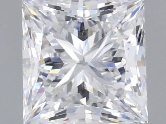 1.06 Carat Princess Shaped, Very Good Cut, D Color, VVS1 Clarity, IGI Certified Lab Grown Diamond