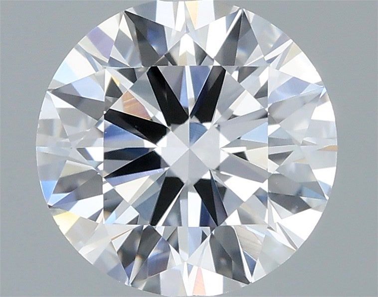 1.08 Carat Round Shaped, Ideal Cut, D Color, VVS2 Clarity, IGI Certified Lab Grown Diamond
