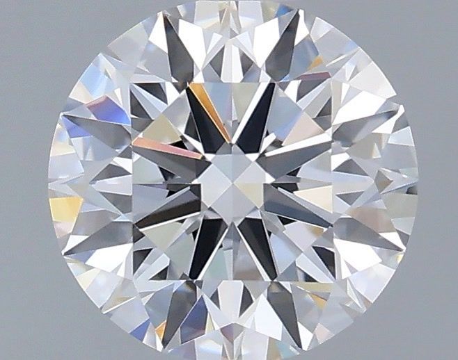 1.42 Carat Round Shaped, Ideal Cut, D Color, VVS2 Clarity, IGI Certified Lab Grown Diamond