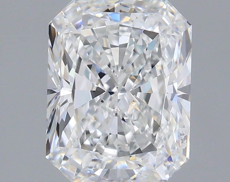 2.51 Carat Radiant Shaped, Ideal Cut, D Color, VVS2 Clarity, IGI Certified Lab Grown Diamond