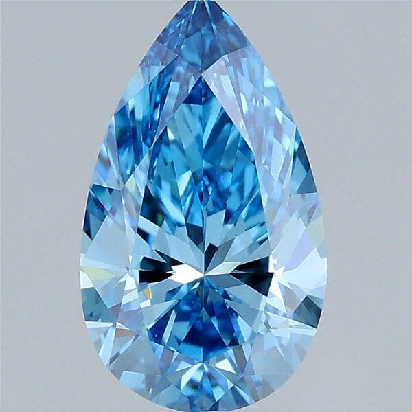 1.50 Carat Pear Shaped, Excellent Cut, VVS2 Clarity, IGI Certified Lab Grown Diamond