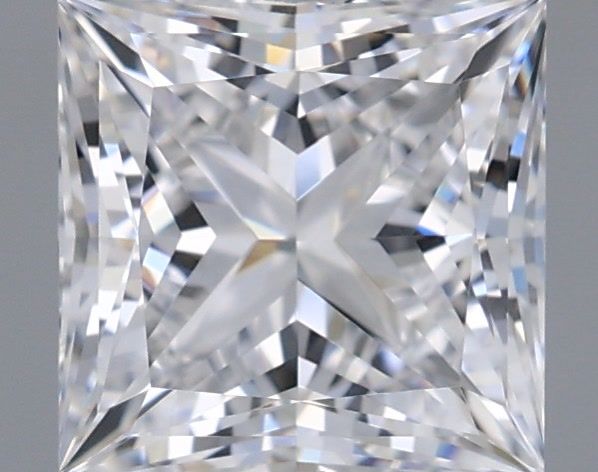 1.12 Carat Princess Shaped, Ideal Cut, E Color, VVS1 Clarity, IGI Certified Lab Grown Diamond