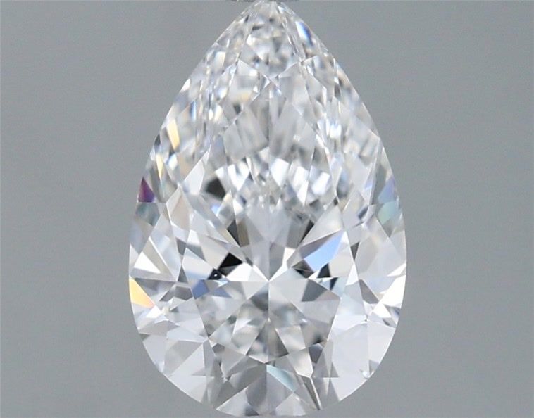 0.97 Carat Pear Shaped, Ideal Cut, D Color, VS1 Clarity, IGI Certified Lab Grown Diamond