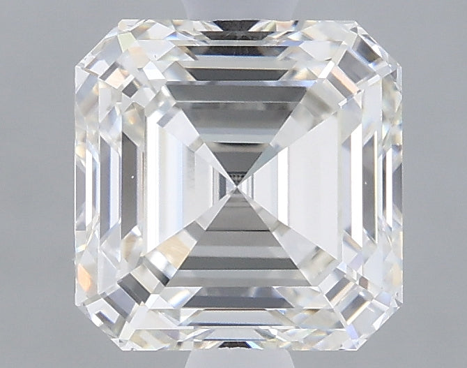 1.41 Carat Asscher Shaped, Ideal Cut, G Color, VS1 Clarity, IGI Certified Lab Grown Diamond
