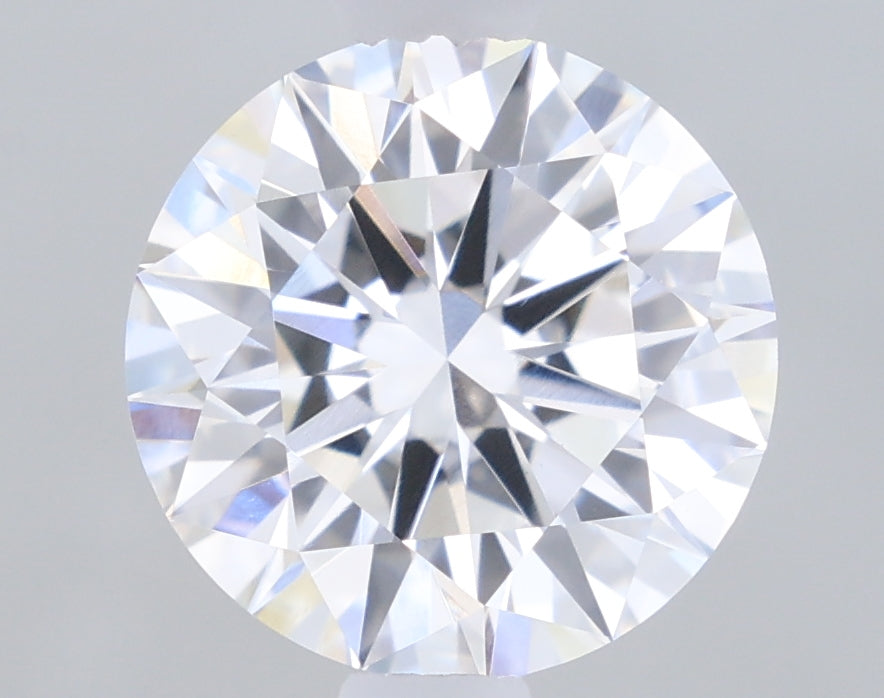 1.21 Carat Round Shaped, Ideal Cut, D Color, VS1 Clarity, IGI Certified Lab Grown Diamond