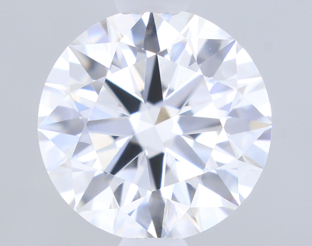 1.08 Carat Round Shaped, Ideal Cut, D Color, VS1 Clarity, IGI Certified Lab Grown Diamond