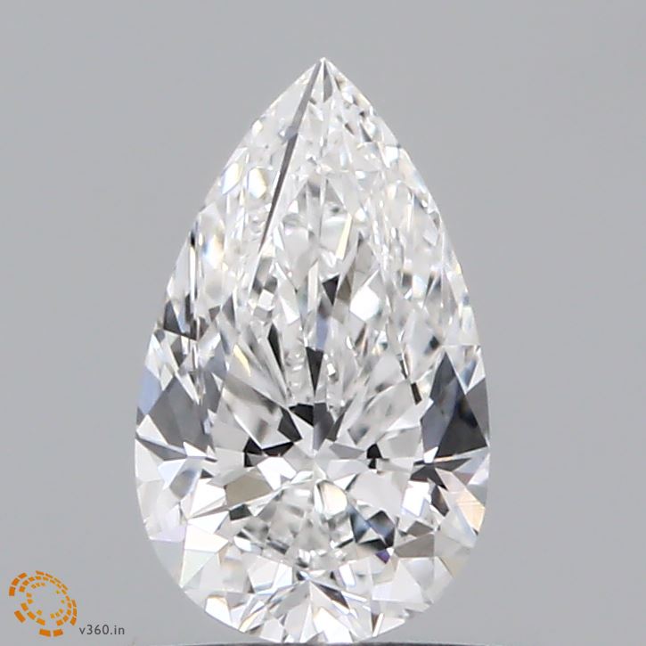 0.65 Carat Pear Shaped, Ideal Cut, E Color, VS1 Clarity, IGI Certified Lab Grown Diamond