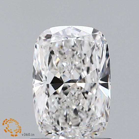 1.13 Carat Cushion Shaped, Excellent Cut, E Color, VS1 Clarity, IGI Certified Lab Grown Diamond