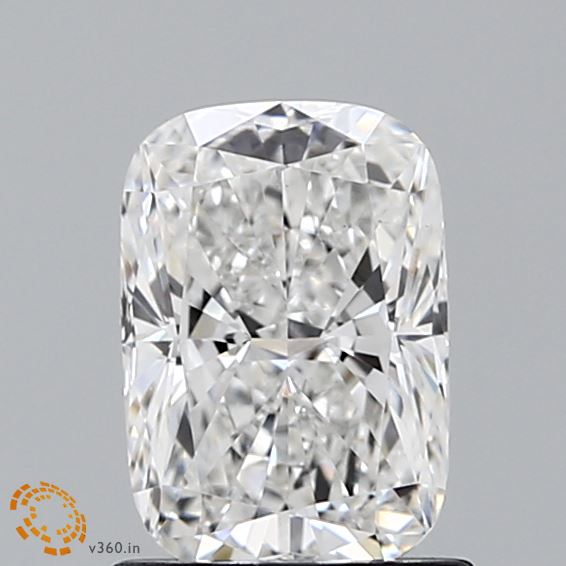 1.15 Carat Cushion Shaped, Ideal Cut, E Color, VS1 Clarity, IGI Certified Lab Grown Diamond