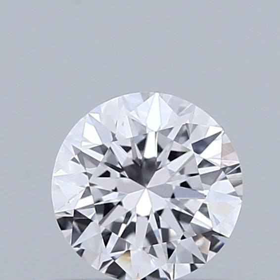 0.44 Carat Round Shaped, Excellent Cut, D Color, VVS2 Clarity, IGI Certified Lab Grown Diamond