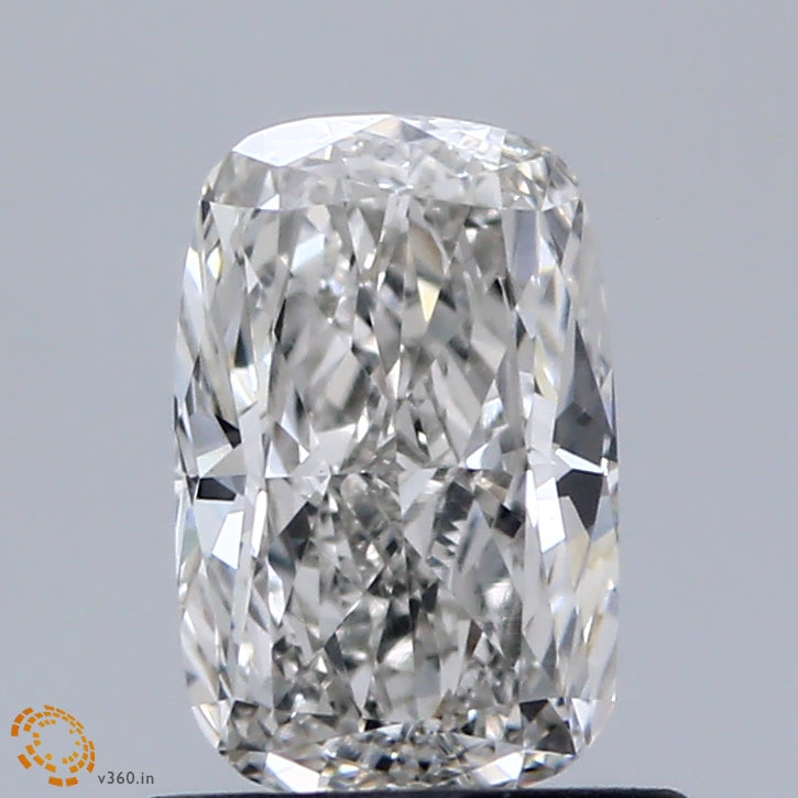 0.84 Carat Cushion Shaped, Ideal Cut, G Color, VS1 Clarity, IGI Certified Lab Grown Diamond