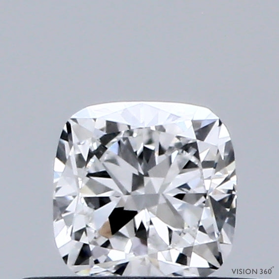 0.43 Carat Cushion Shaped, Very Good Cut, D Color, VVS1 Clarity, IGI Certified Lab Grown Diamond