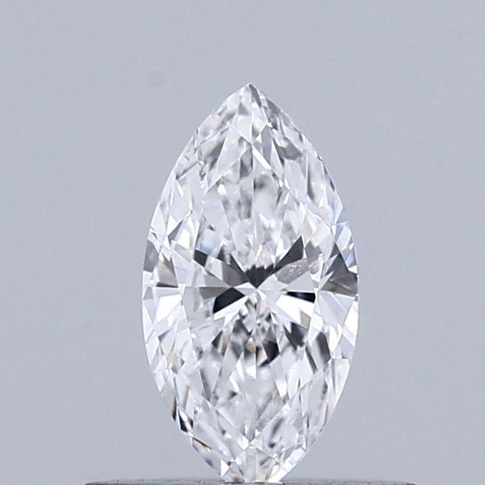 0.39 Carat Marquise Shaped, Ideal Cut, D Color, VVS1 Clarity, IGI Certified Lab Grown Diamond