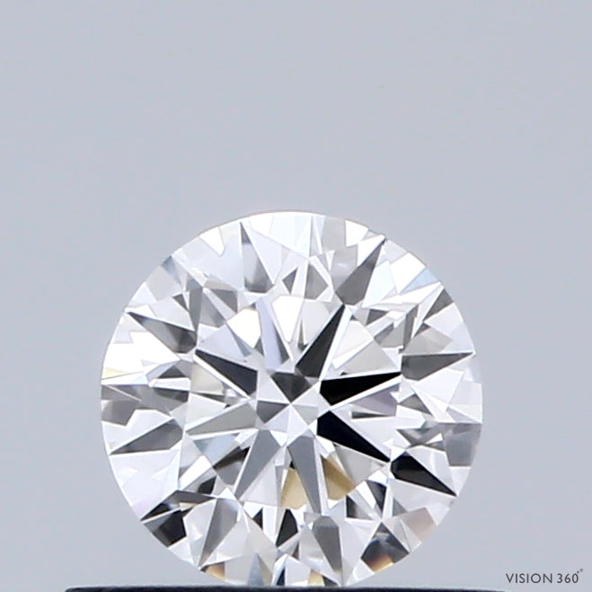 0.46 Carat Round Shaped, Very Good Cut, E Color, VVS2 Clarity, IGI Certified Lab Grown Diamond