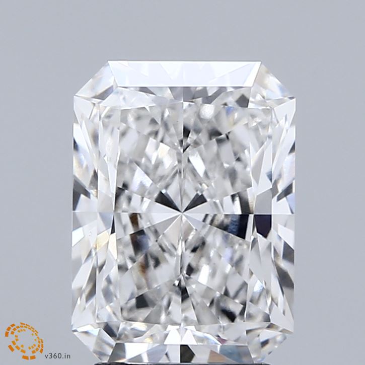 3.10 Carat Radiant Shaped, Ideal Cut, E Color, VS1 Clarity, IGI Certified Lab Grown Diamond