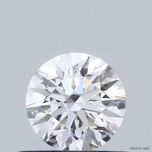 0.48 Carat Round Shaped, Ideal Cut, D Color, VS1 Clarity, IGI Certified Lab Grown Diamond