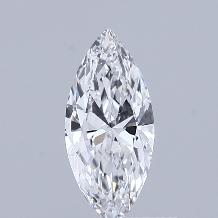0.39 Carat Marquise Shaped, Excellent Cut, D Color, VS1 Clarity, IGI Certified Lab Grown Diamond