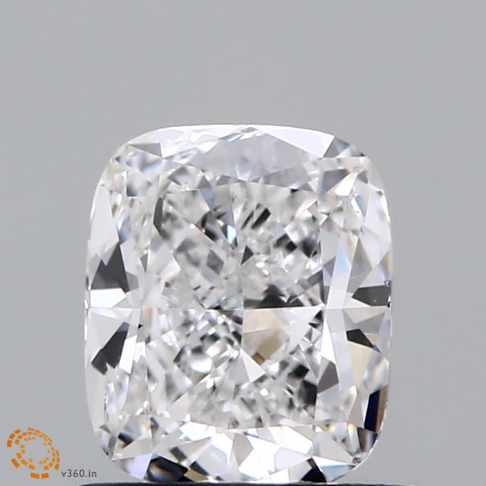 0.90 Carat Cushion Shaped, Ideal Cut, E Color, VS2 Clarity, IGI Certified Lab Grown Diamond