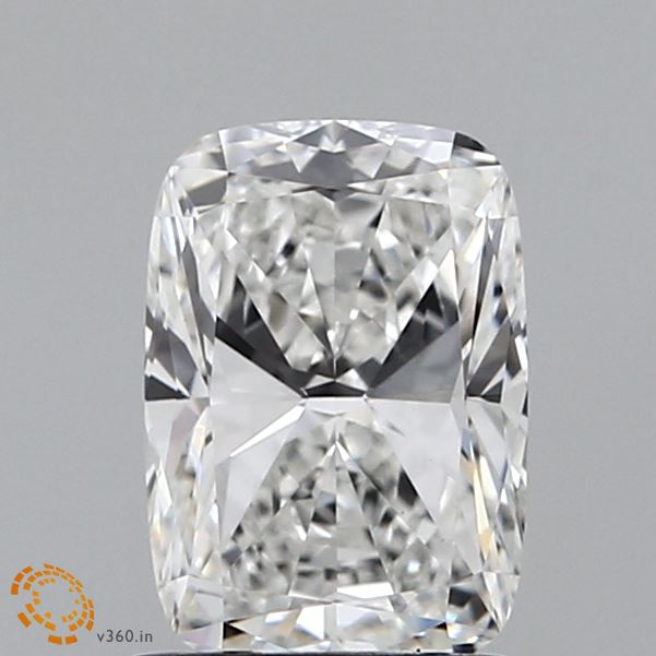 1.14 Carat Cushion Shaped, Excellent Cut, F Color, VS1 Clarity, IGI Certified Lab Grown Diamond