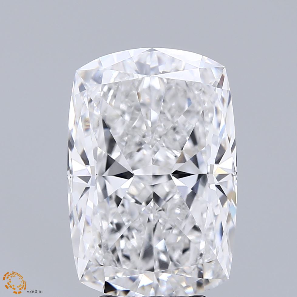 6.20 Carat Cushion Shaped, Excellent Cut, E Color, VVS1 Clarity, IGI Certified Lab Grown Diamond