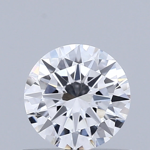 0.64 Carat Round Shaped, Very Good Cut, D Color, VVS2 Clarity, IGI Certified Lab Grown Diamond