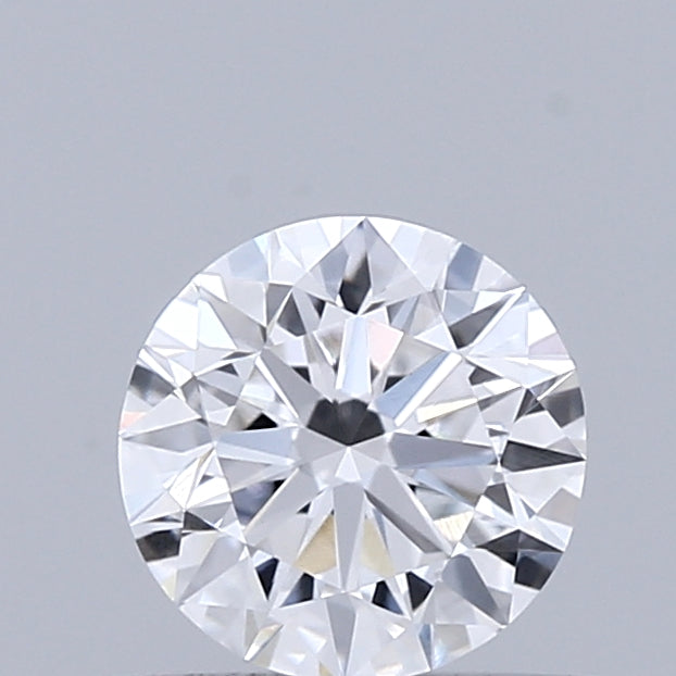 0.61 Carat Round Shaped, Very Good Cut, D Color, VVS2 Clarity, IGI Certified Lab Grown Diamond