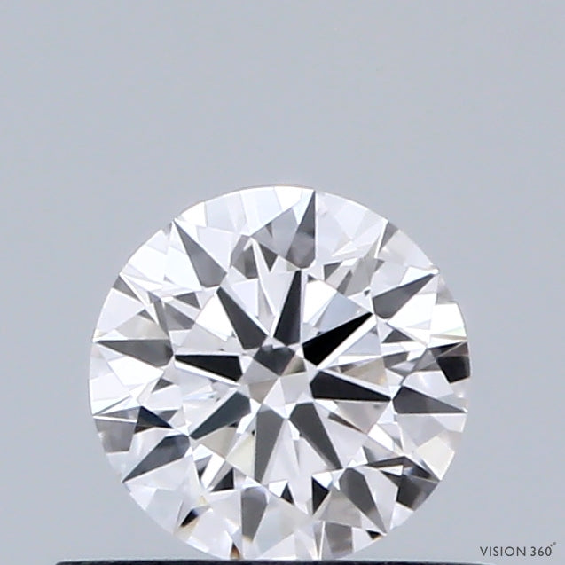 0.47 Carat Round Shaped, Ideal Cut, F Color, VVS1 Clarity, IGI Certified Lab Grown Diamond