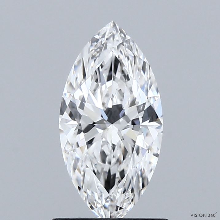 1.05 Carat Marquise Shaped, Ideal Cut, E Color, VVS1 Clarity, IGI Certified Lab Grown Diamond