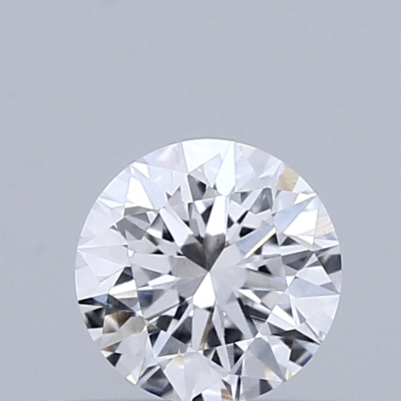 0.41 Carat Round Shaped, Ideal Cut, D Color, VVS2 Clarity, IGI Certified Lab Grown Diamond