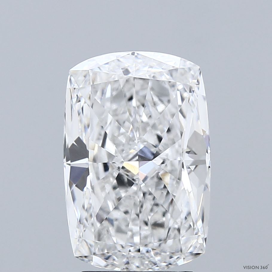 3.54 Carat Cushion Shaped, Ideal Cut, E Color, VVS1 Clarity, IGI Certified Lab Grown Diamond