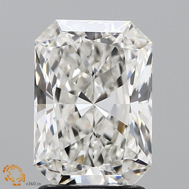 2.04 Carat Radiant Shaped, Ideal Cut, G Color, VS1 Clarity, IGI Certified Lab Grown Diamond